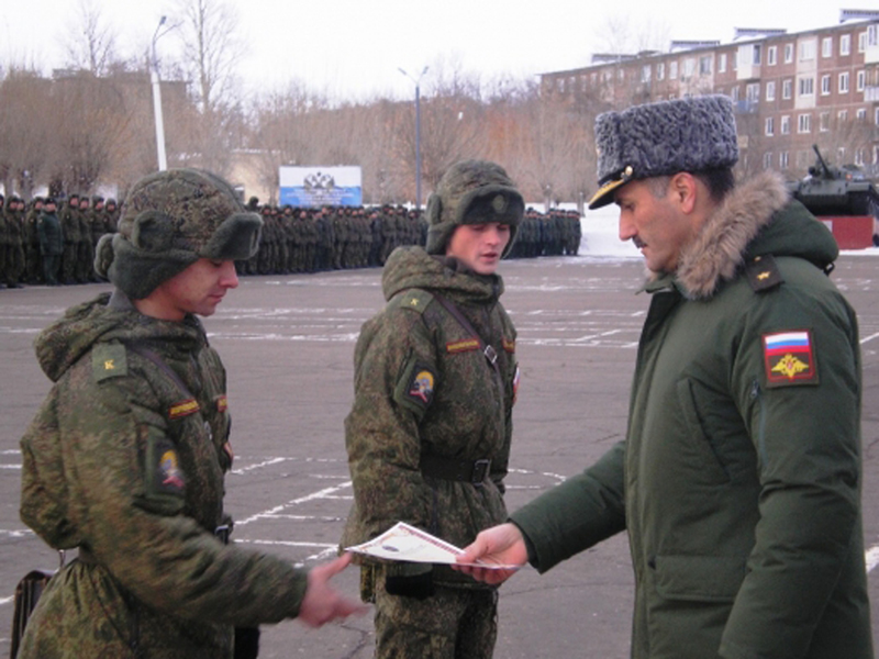 Военная служба по призыву в научной роте на территории Санкт-Петербурга